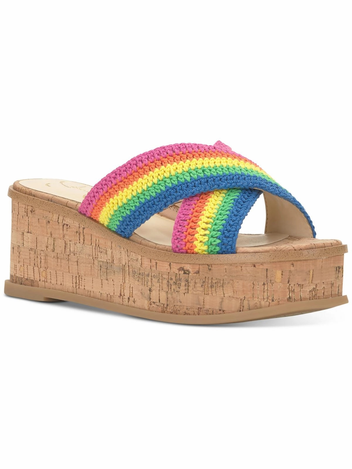 Ediza Womens Crochet Platform Sandals