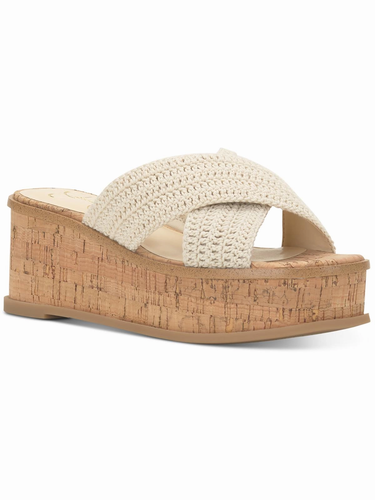 Ediza Womens Crochet Platform Sandals
