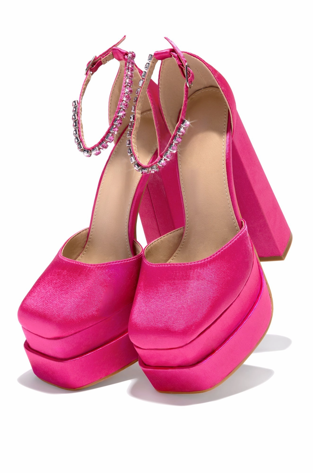 Elana Heel- Fuchsia