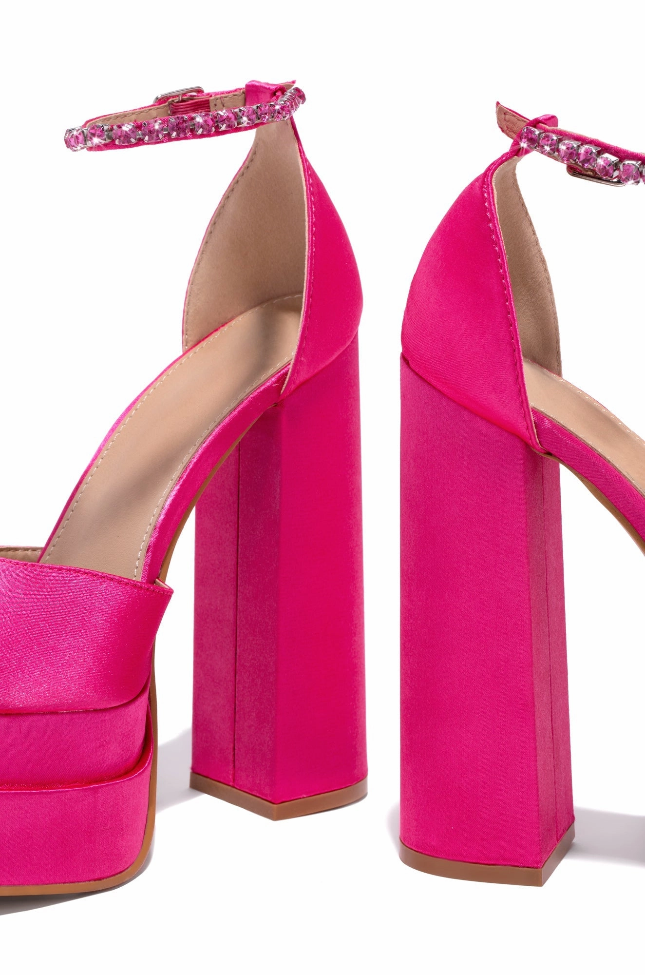 Elana Heel- Fuchsia