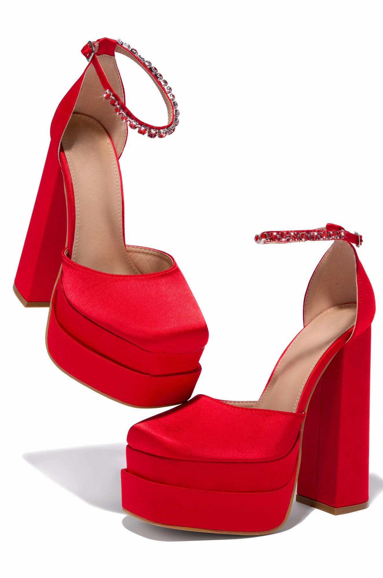 Elana Heel-Red