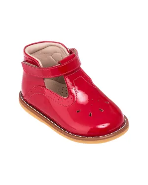 Elephantito T Bar Leather First Steps Shoe