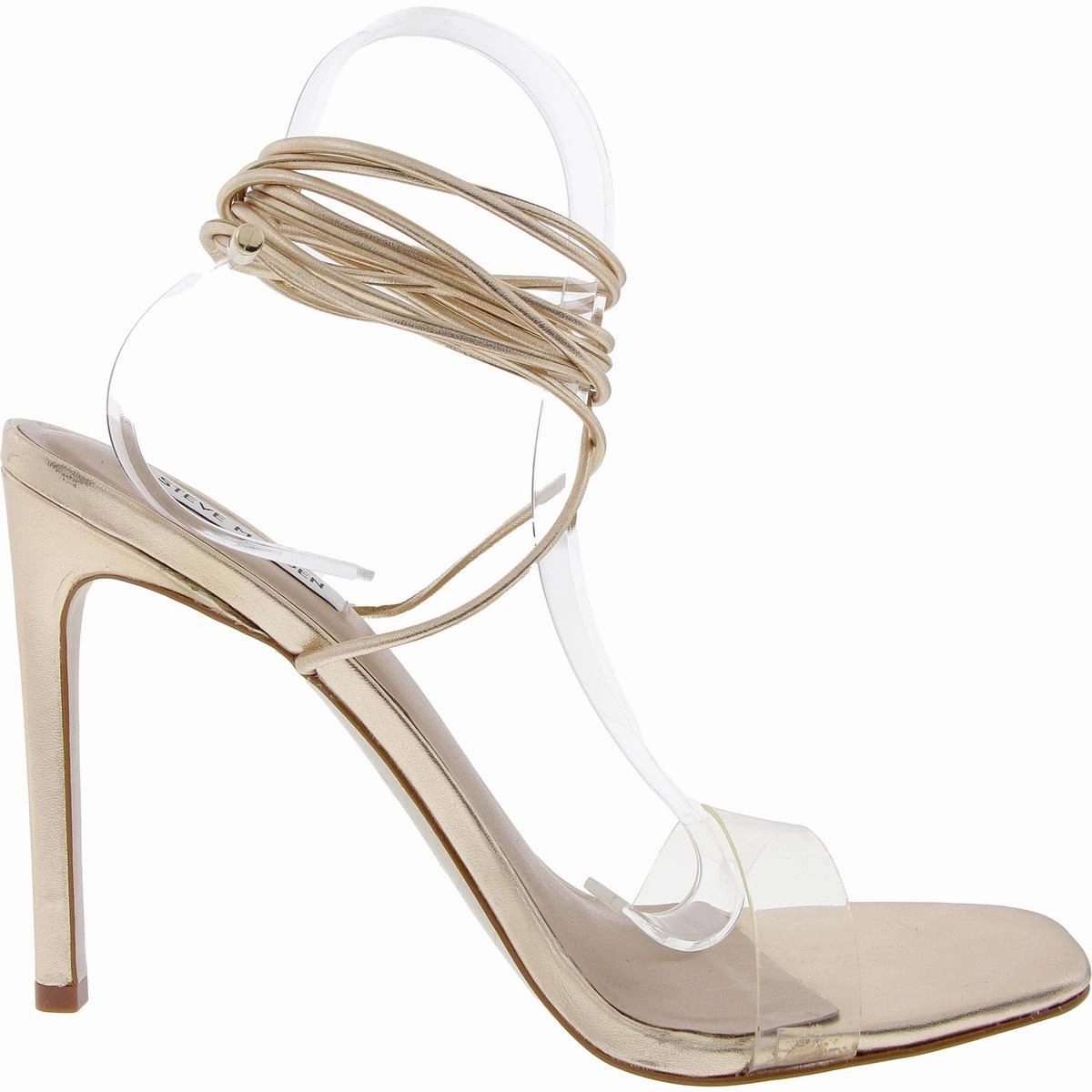 Eliza Womens Metallic Leather Lace-Up