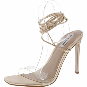 Eliza Womens Metallic Leather Lace-Up