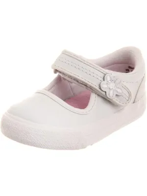 Ella Girls Solid Leather Mary Janes