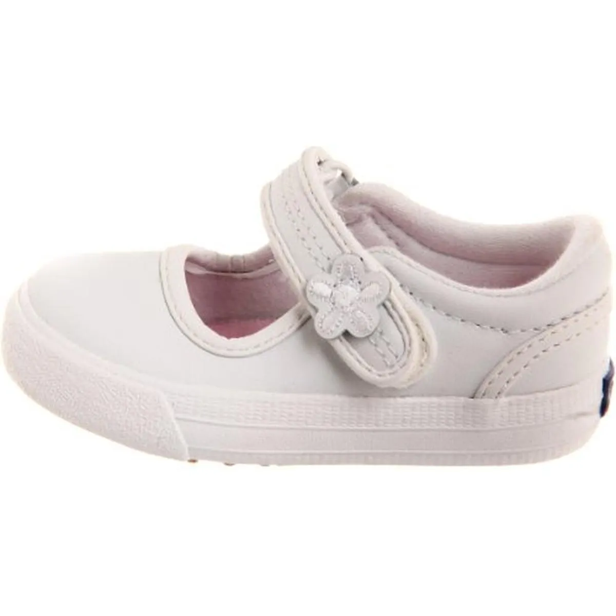 Ella Girls Solid Leather Mary Janes