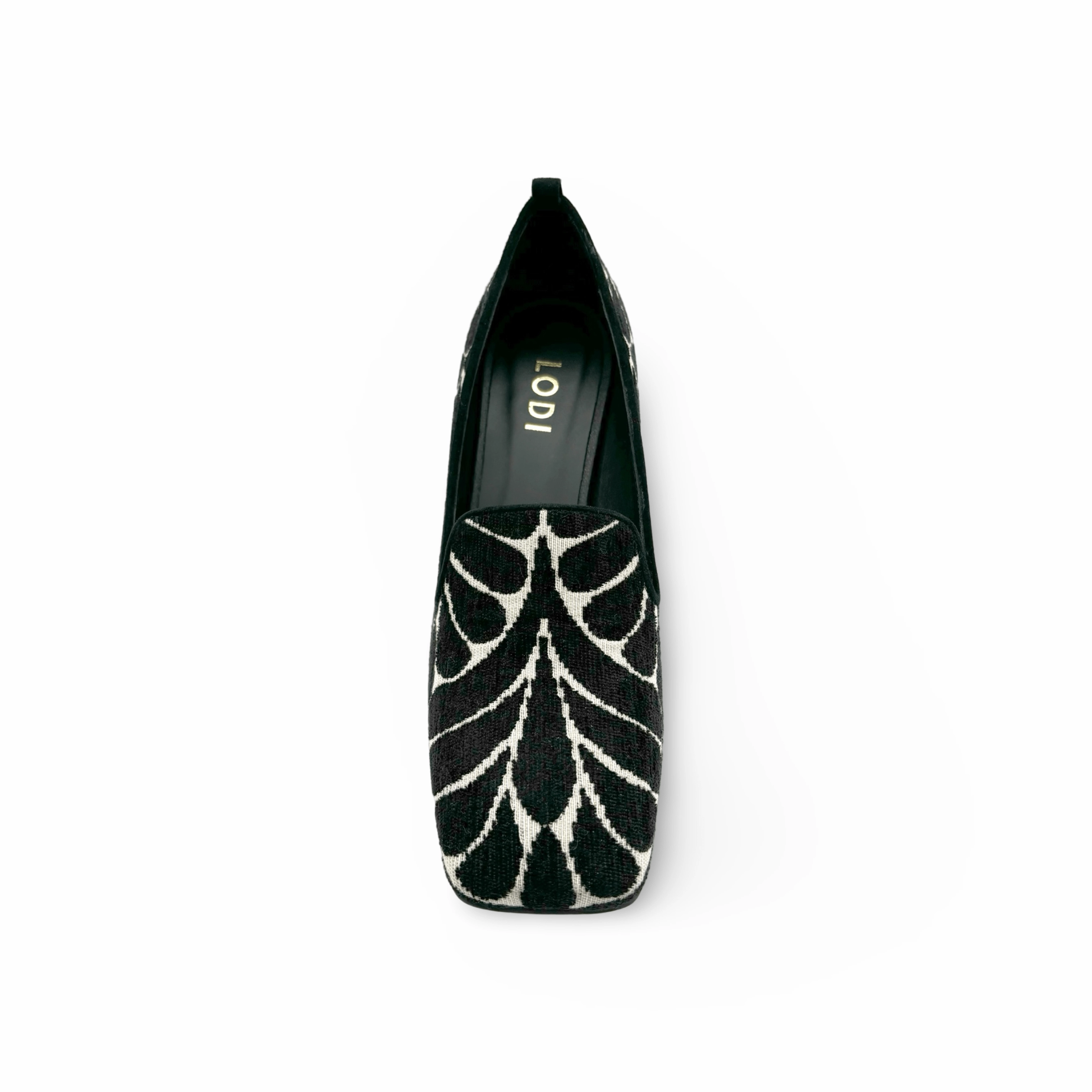 Eluma Black & White Pump