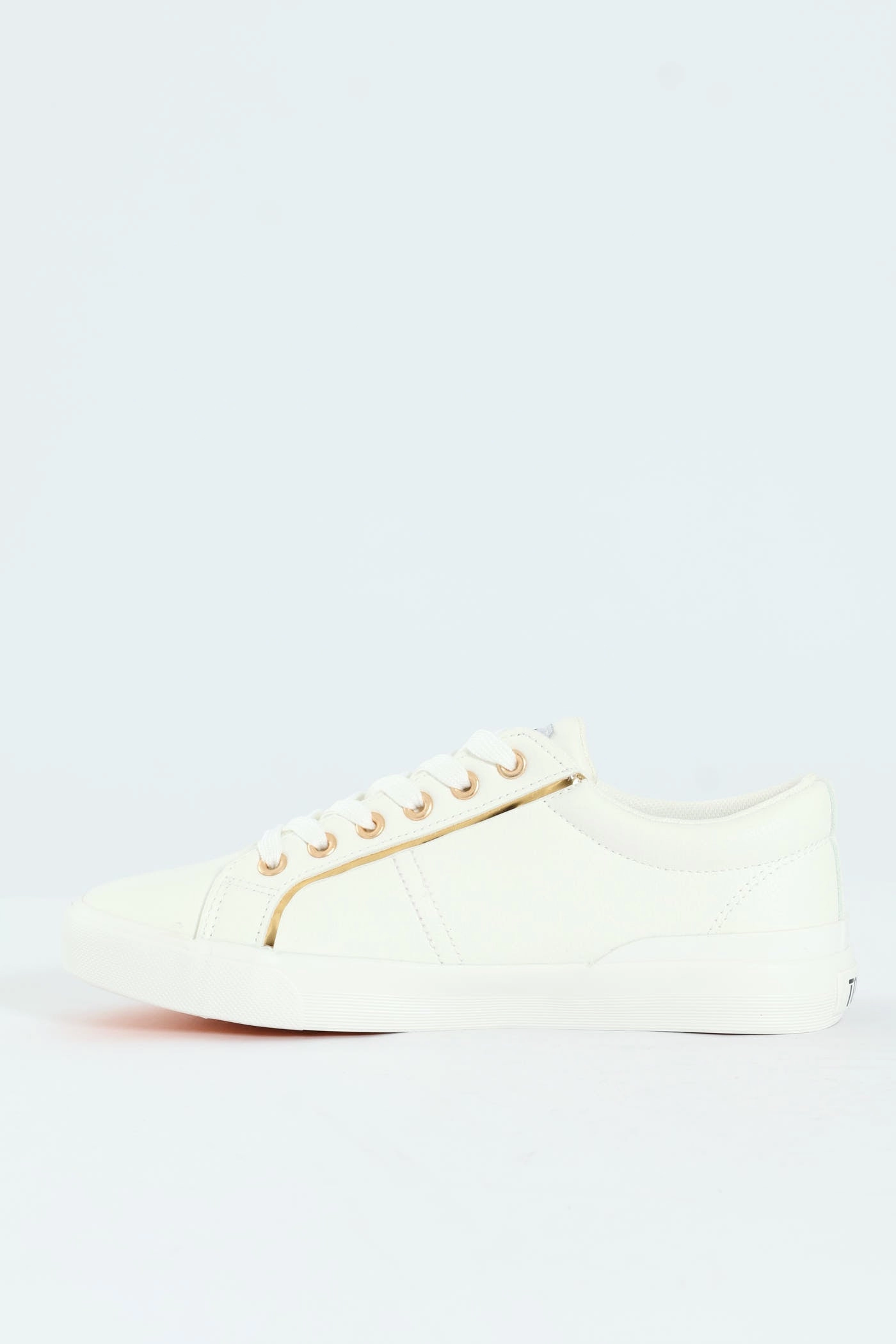 Emma Lace Up Sneaker - White