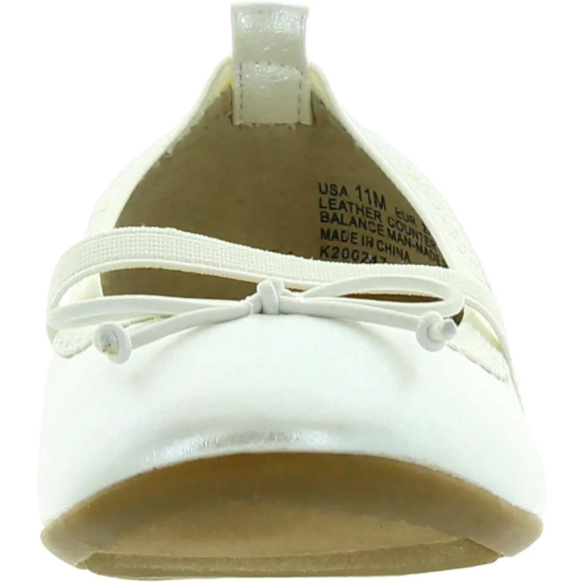 Esther T Girls Memory Foam Slip On Ballet Shoes