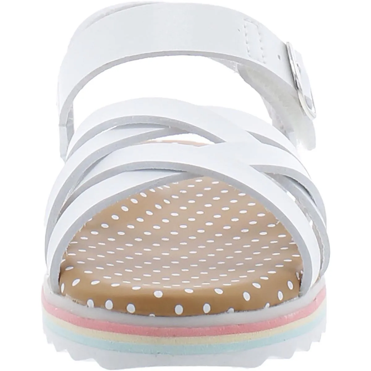 Feelin Bright Girls Toddler Ankle strap Sandals