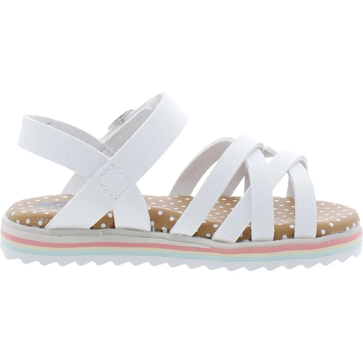 Feelin Bright Girls Toddler Ankle strap Sandals