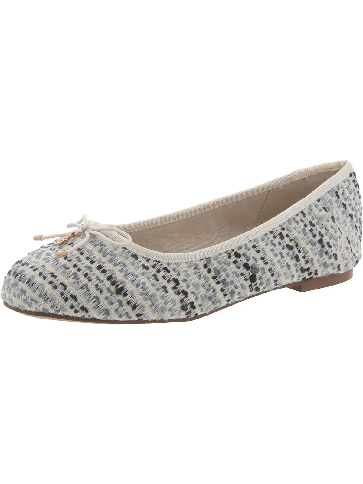 Felicia Girls Bow Slip On Ballet Flats