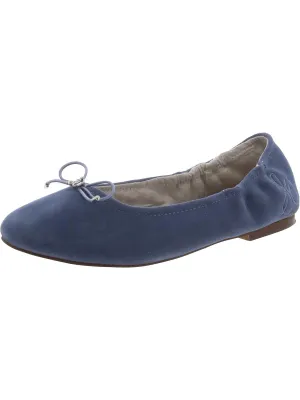 Felicia Girls Bow Slip On Ballet Flats