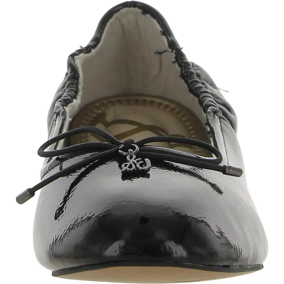 Felicia Girls Bow Slip On Ballet Flats