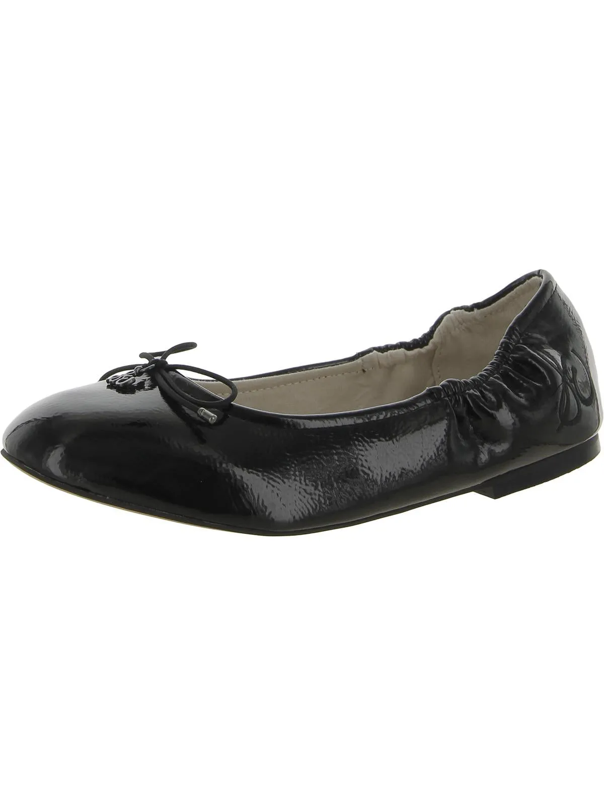 Felicia Girls Bow Slip On Ballet Flats