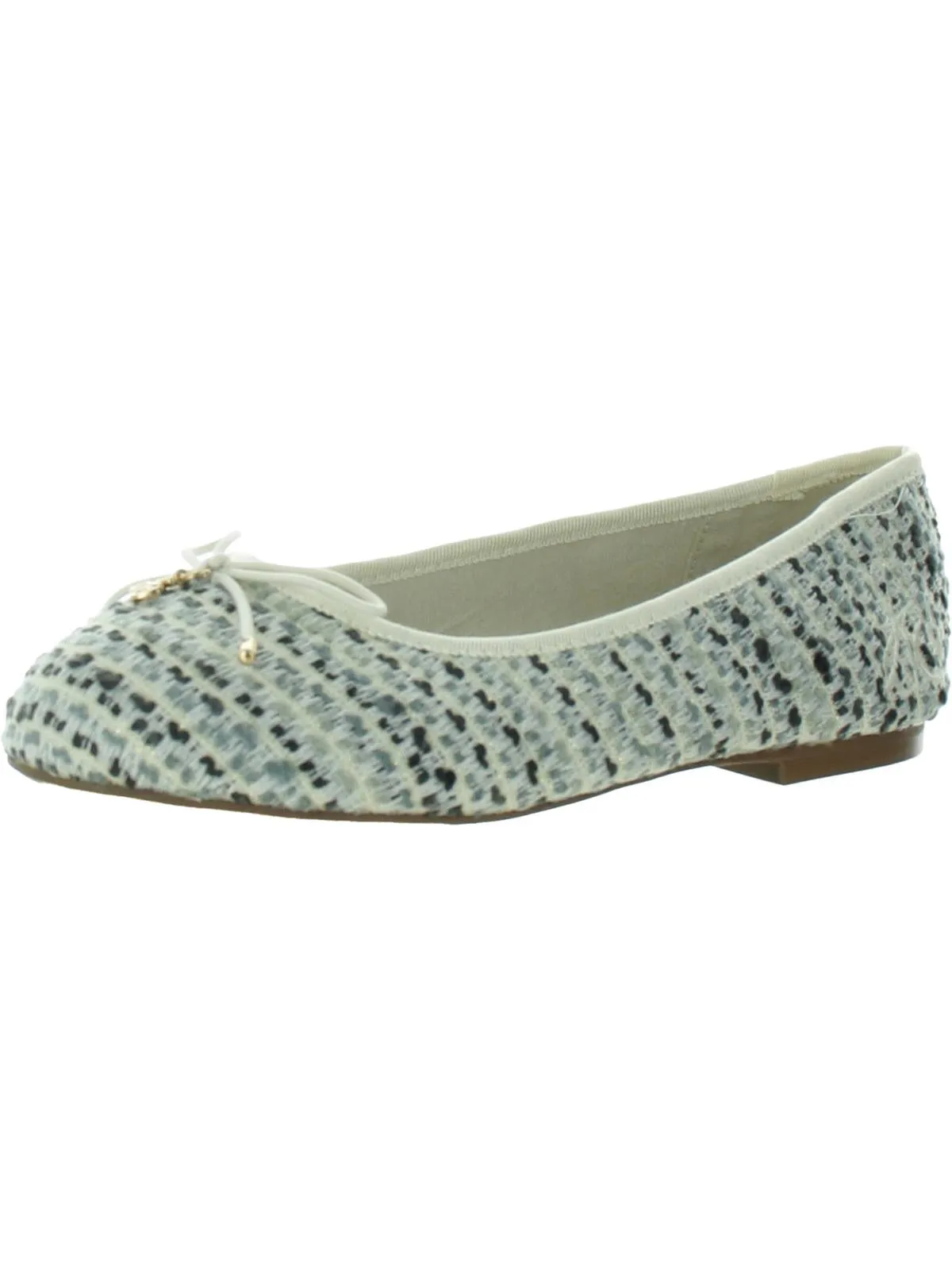 Felicia Girls Bow Slip On Ballet Flats