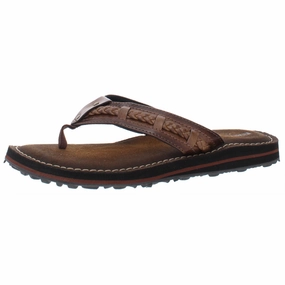 Fenner Nerice Womens Faux Leather Thong Flip-Flops