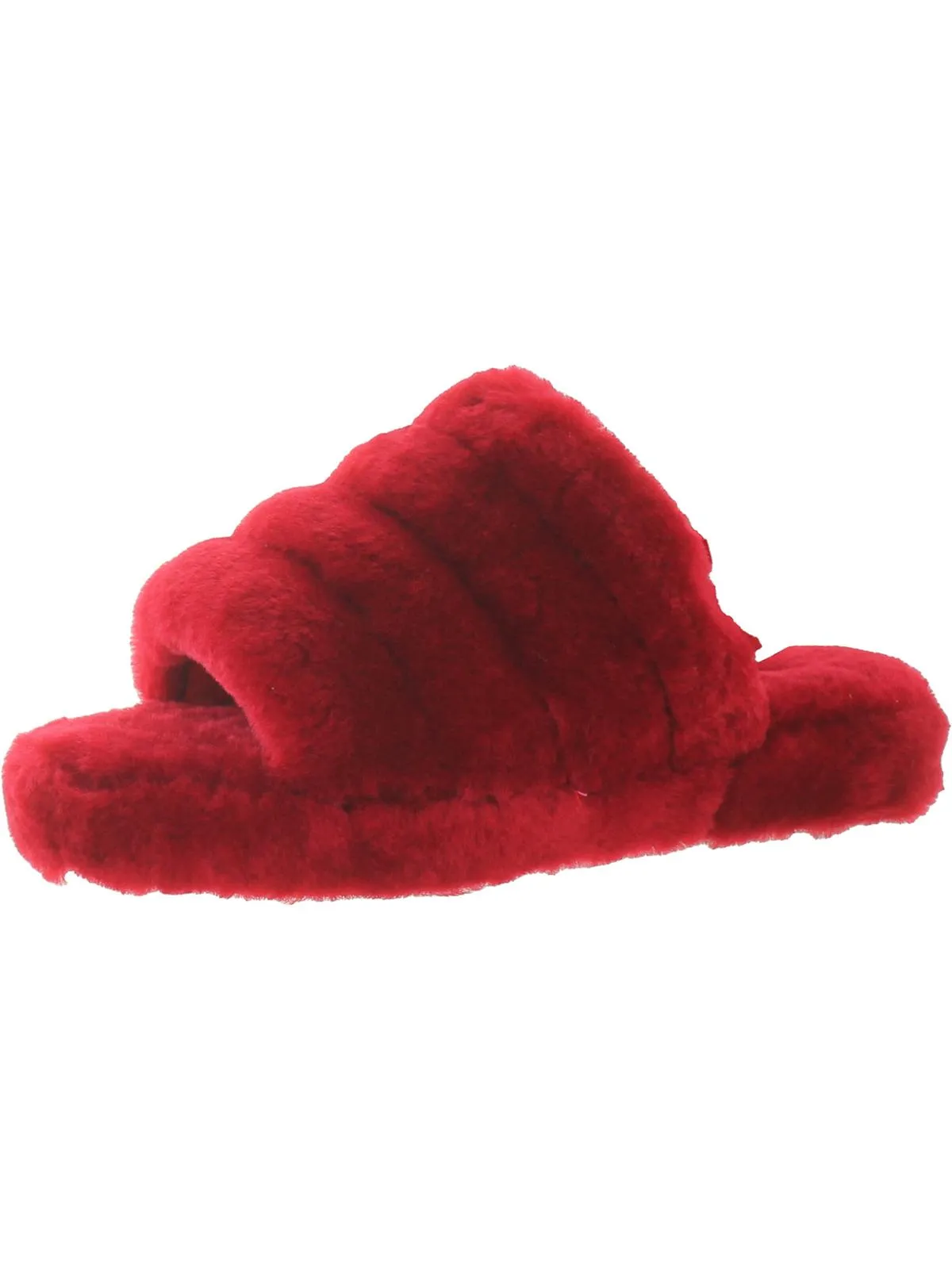 Fluff Yeah Girls Shearling Slip On Slingbacks