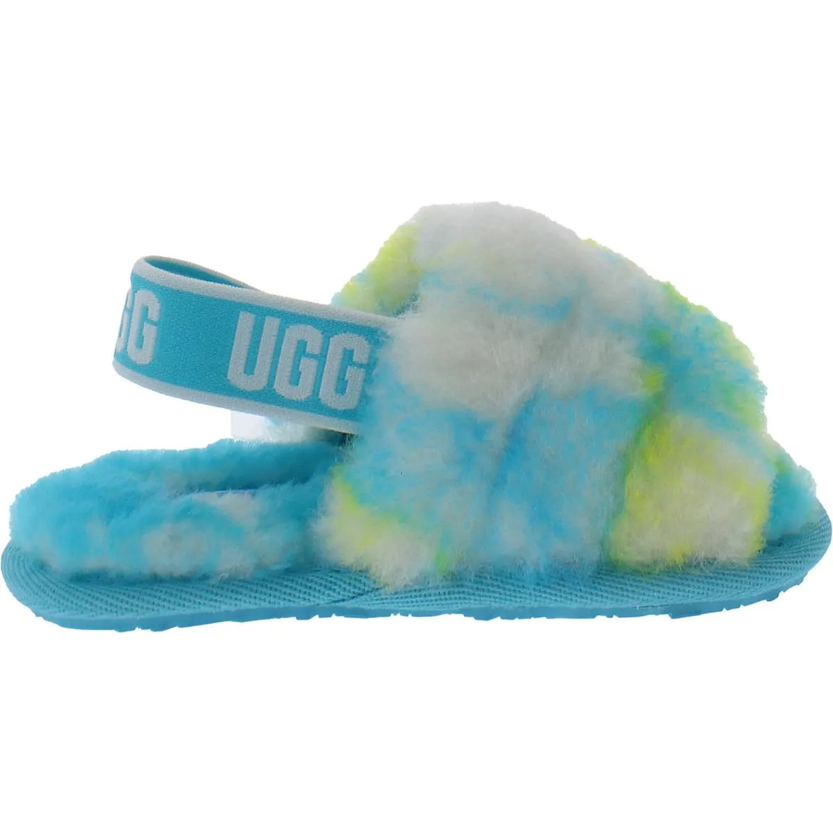Fluff Yeah Girls Todler Faux Fur Slingback Sandals