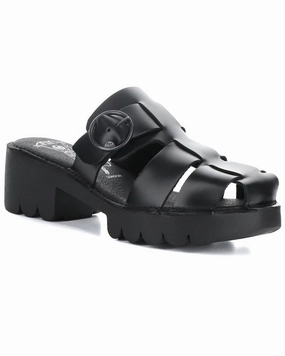 FLY London Envy Leather Sandal