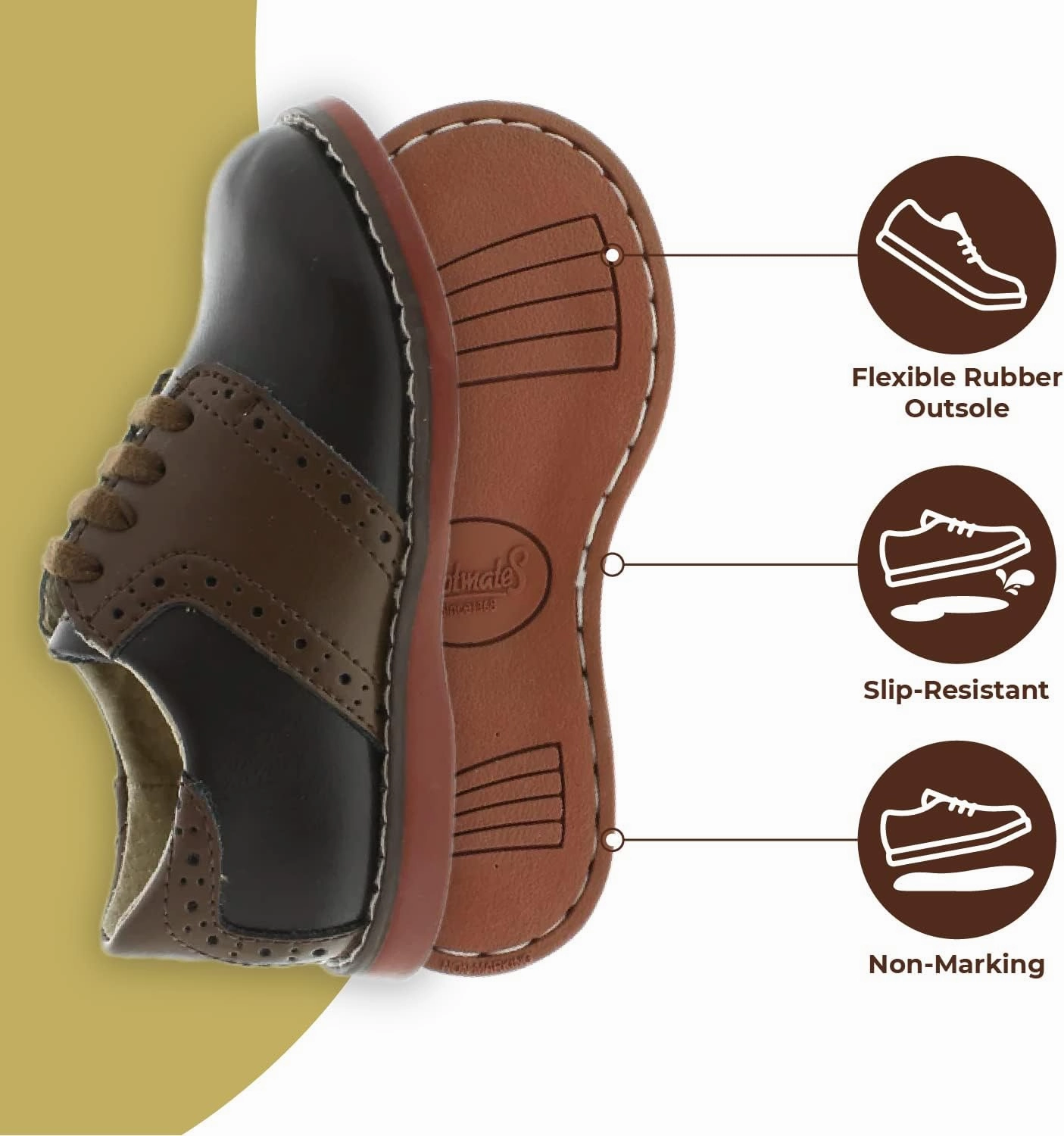FOOTMATES Boy's Connor 2 (Toddler/Little Kid)