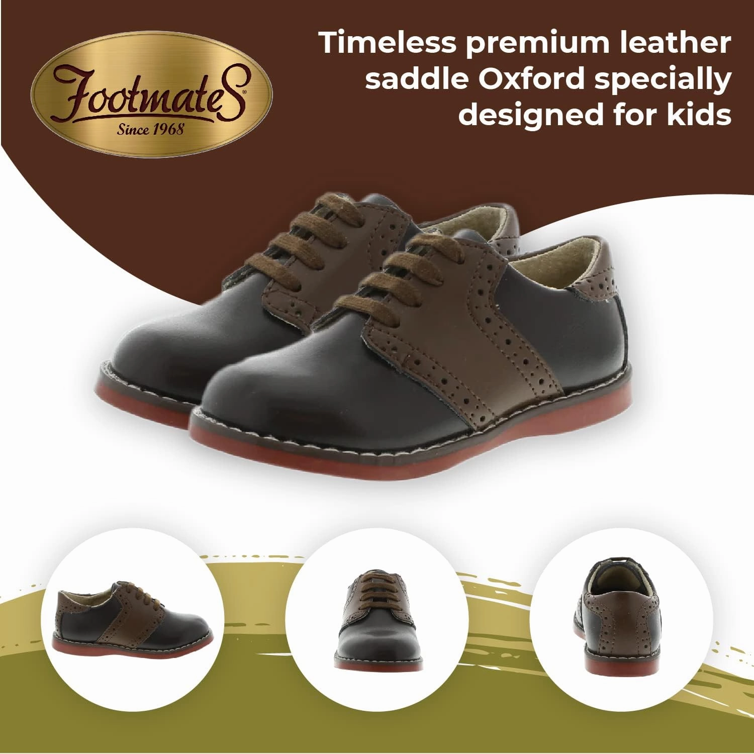 FOOTMATES Boy's Connor 2 (Toddler/Little Kid)
