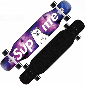 Four-Wheel Skateboard Maple Four-Wheel Professional Skateboard Adult Boys and Girls Brushing Street Dance Boards Suitable for Adults and Teenagers to Play