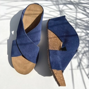 FRANCES 22 Suede - NAVY (OLTREMARE 278)