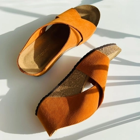FRANCES 22 Suede - ORANGE (ARANCIO 400)