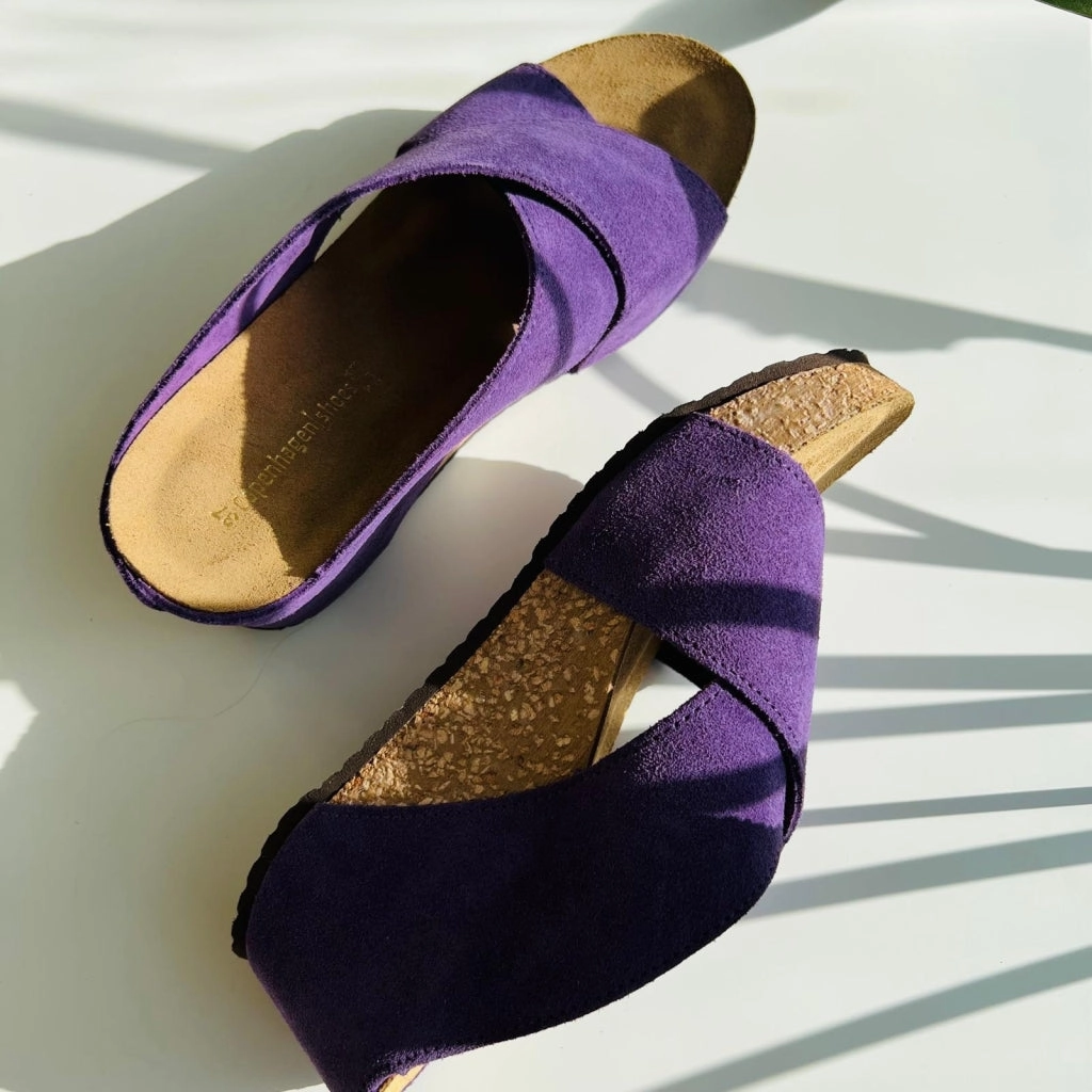 FRANCES 22 Suede - VIOLET (VIOLA U-27)