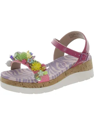 Frank Girls Faux Leather Big Kid Ankle Strap