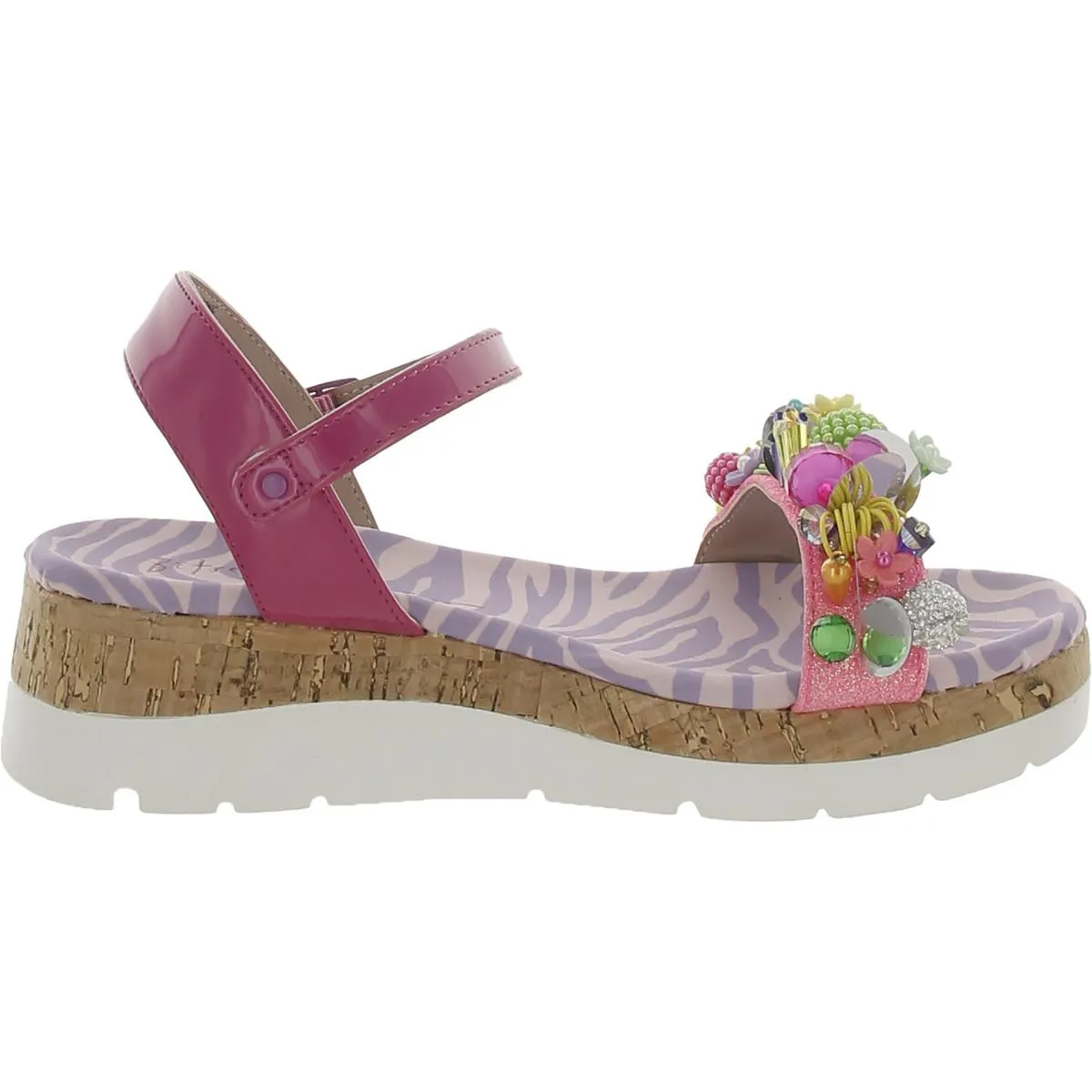 Frank Girls Faux Leather Big Kid Ankle Strap