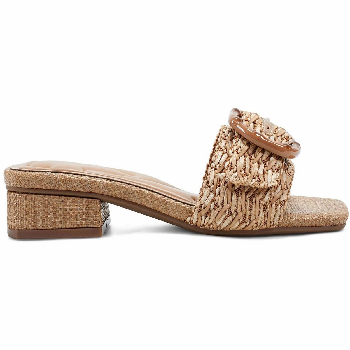 Gatlin 2 Womens Open Toe Woven Block Heel