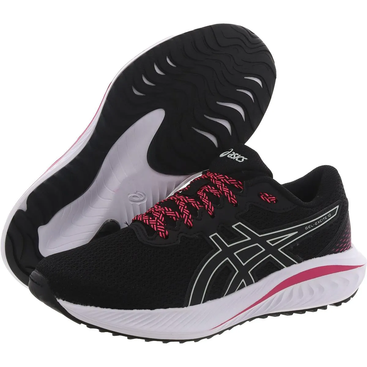 GEL-Excite 10 GS Girls Lace-Up Padded Insole Running Shoes