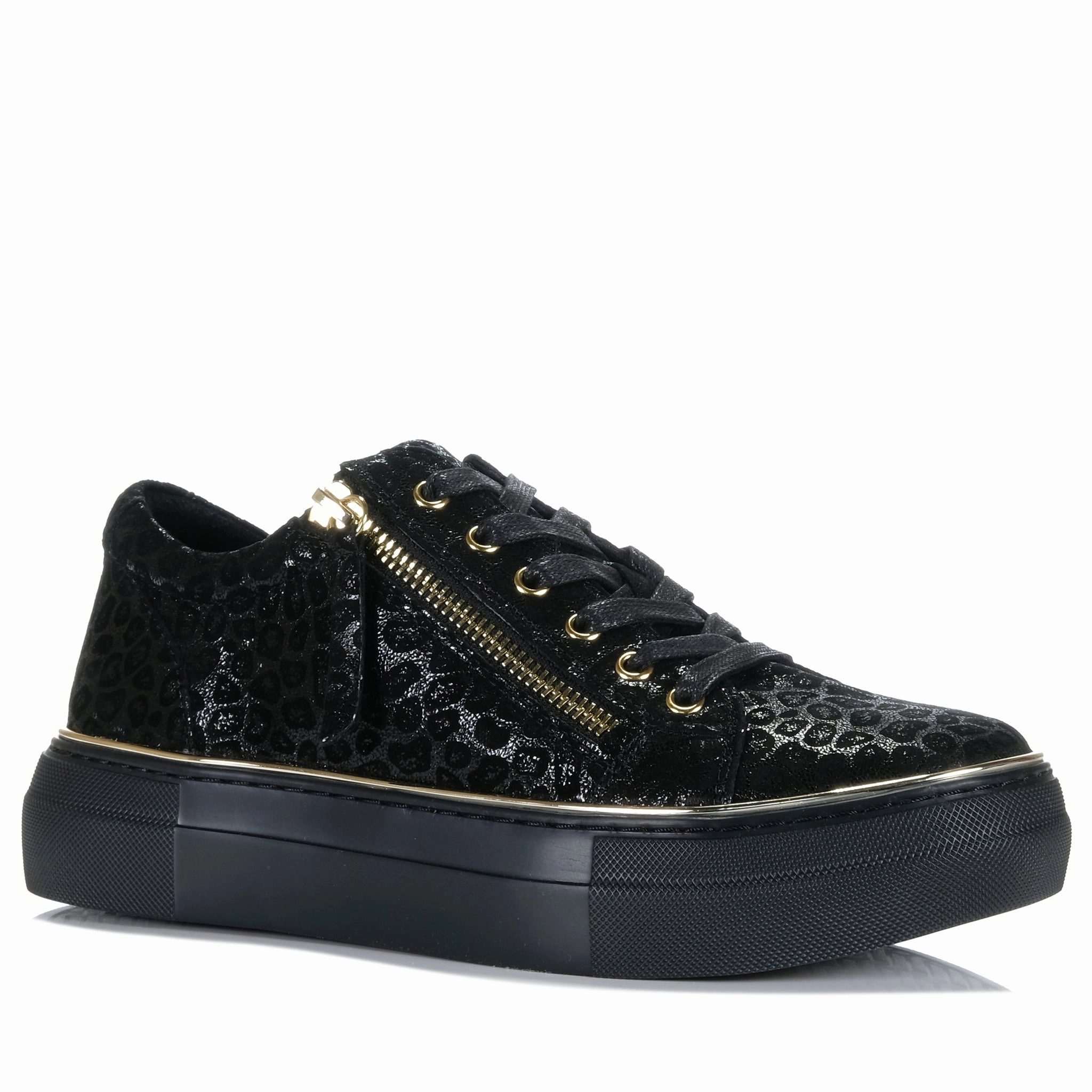 Gelato Zack Black/Leopard