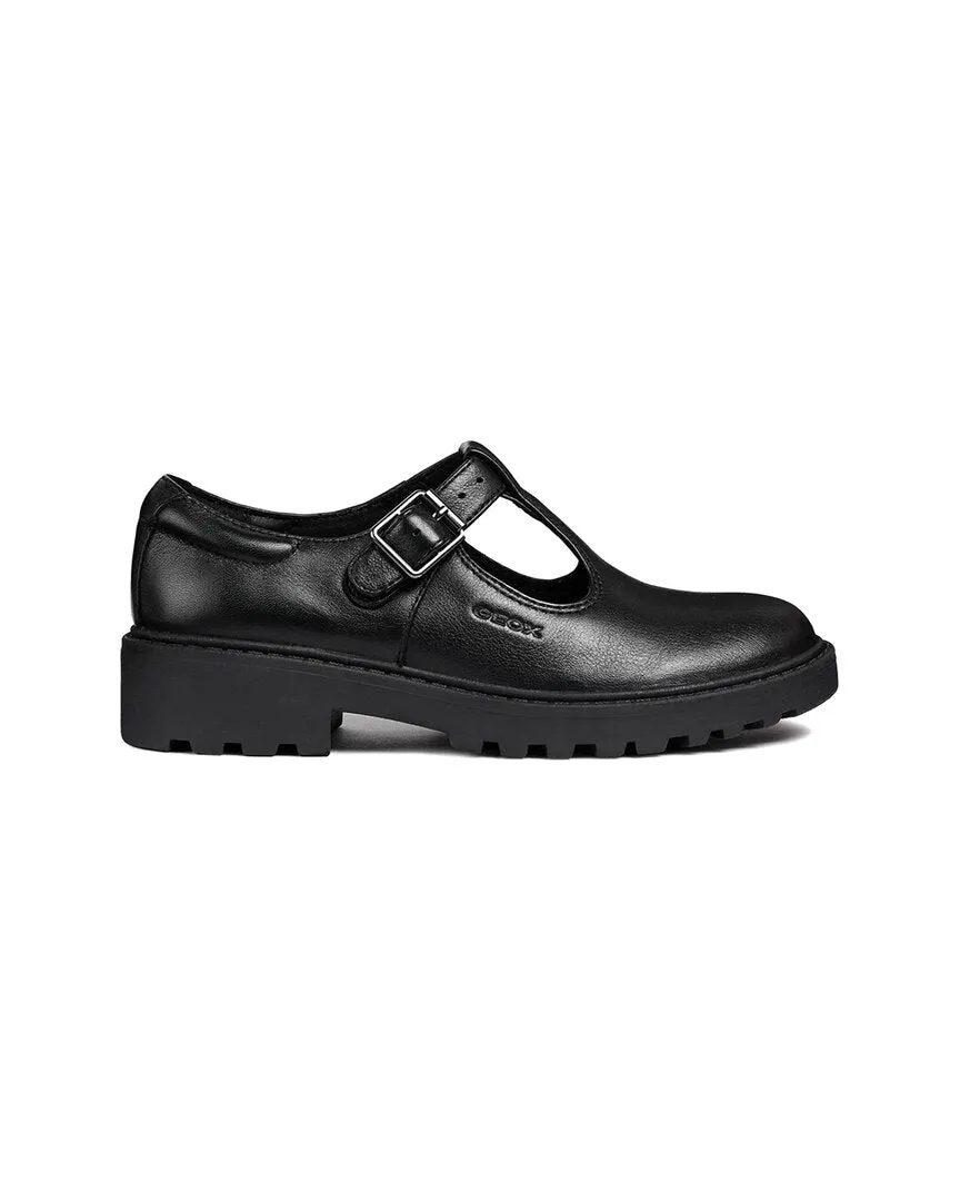 Geox Casey Leather Ballerina Flat