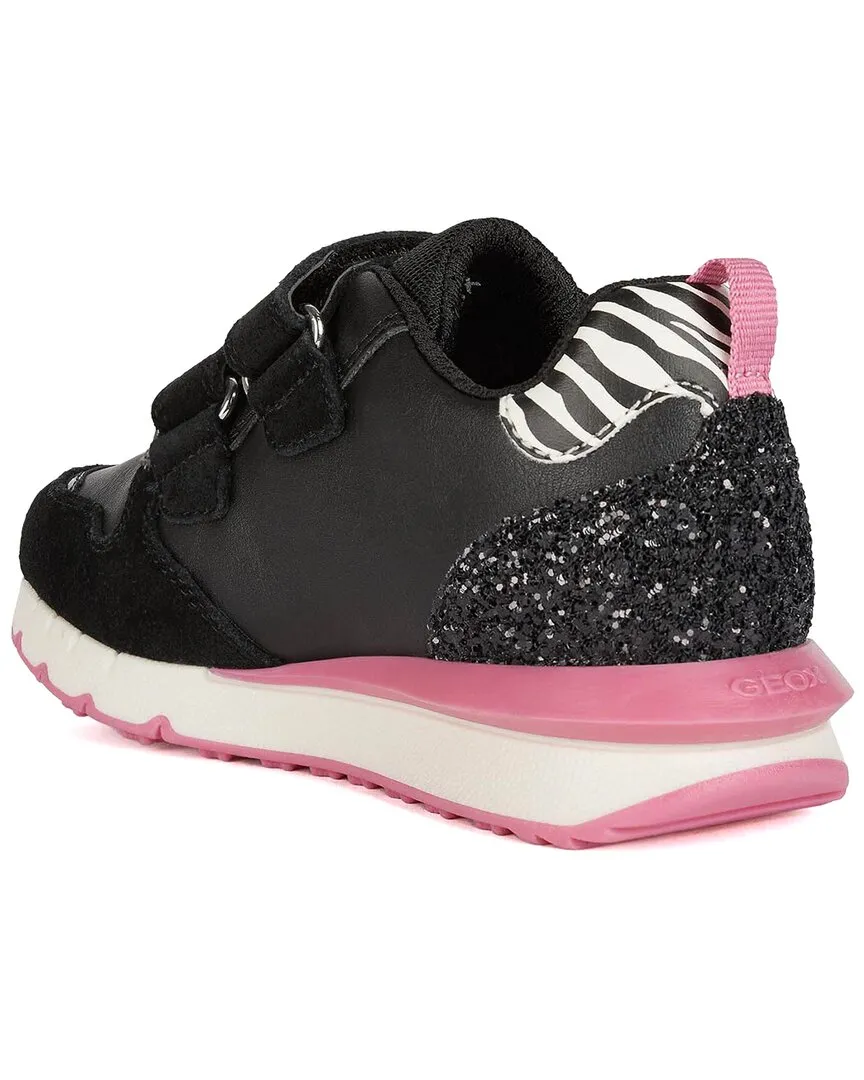 Geox J Fastics Leather Sneaker