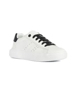 Geox J Nettuno Leather Sneaker