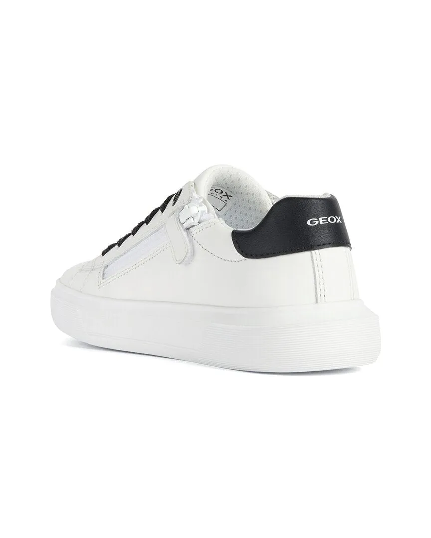 Geox J Nettuno Leather Sneaker