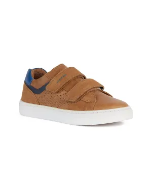 Geox Leather & Suede Sneaker