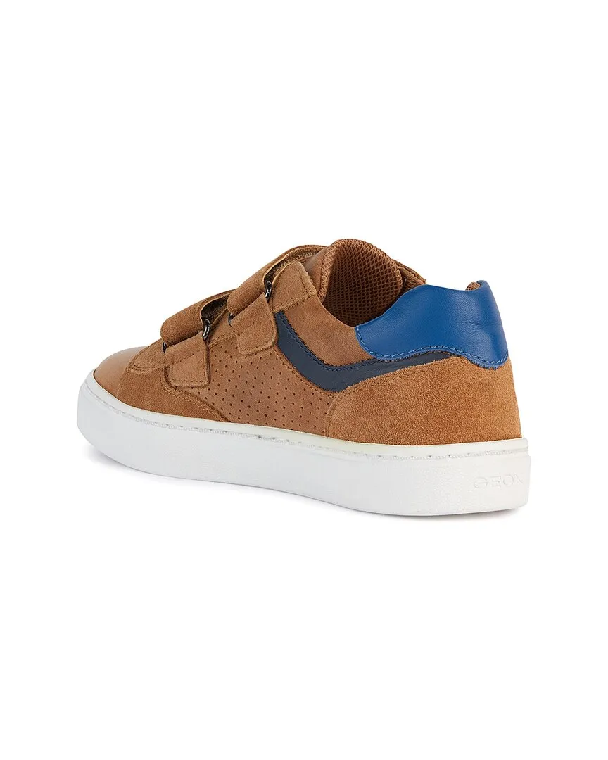 Geox Leather & Suede Sneaker