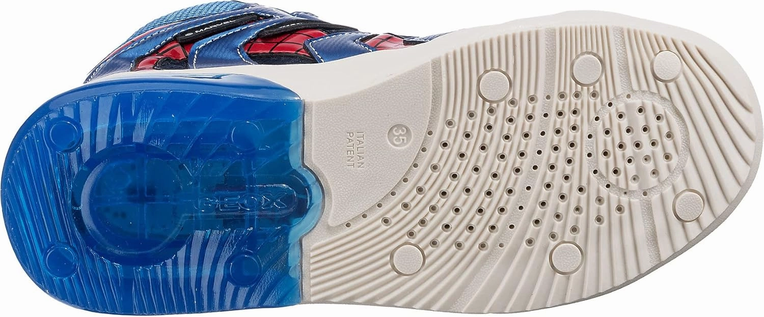Geox Boys' Grayjay 8 Sneaker