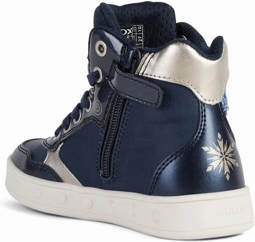 Geox Girl's J Skylin (Toddler/Little Big Kid) Sneakers