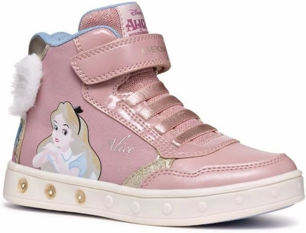 Geox Girl's J Skylin (Toddler/Little Big Kid) Sneakers