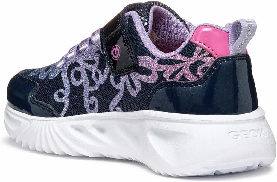 Geox Girls Assister 8 (Toddler/Little Big Kid) Sneaker
