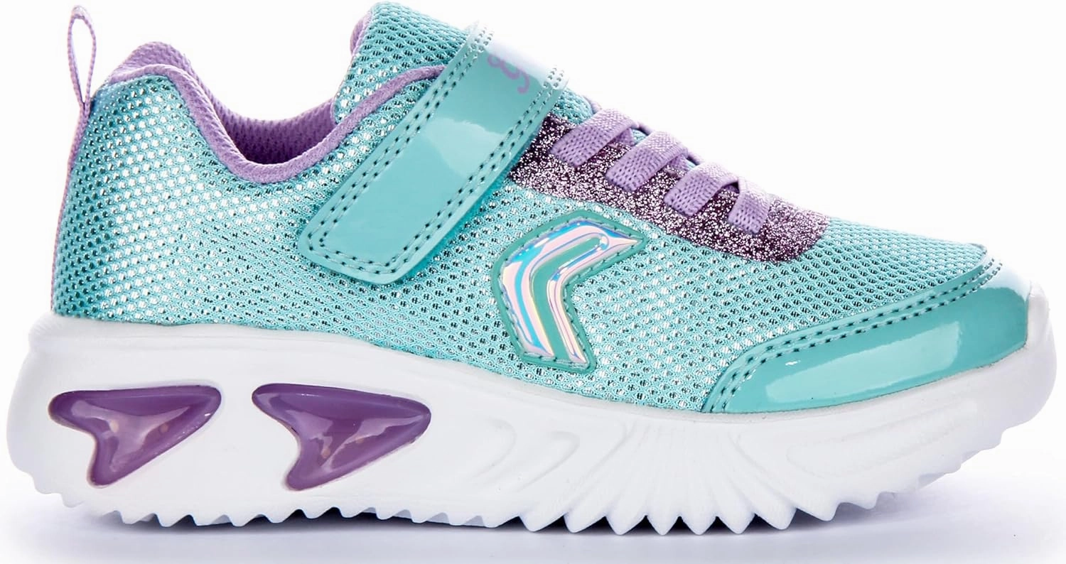 Geox Girls Assister 8 (Toddler/Little Big Kid) Sneaker