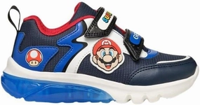 Geox Sneakers for Boys with Light Super Mario Bros J46LBI