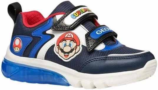 Geox Sneakers for Boys with Light Super Mario Bros J46LBI