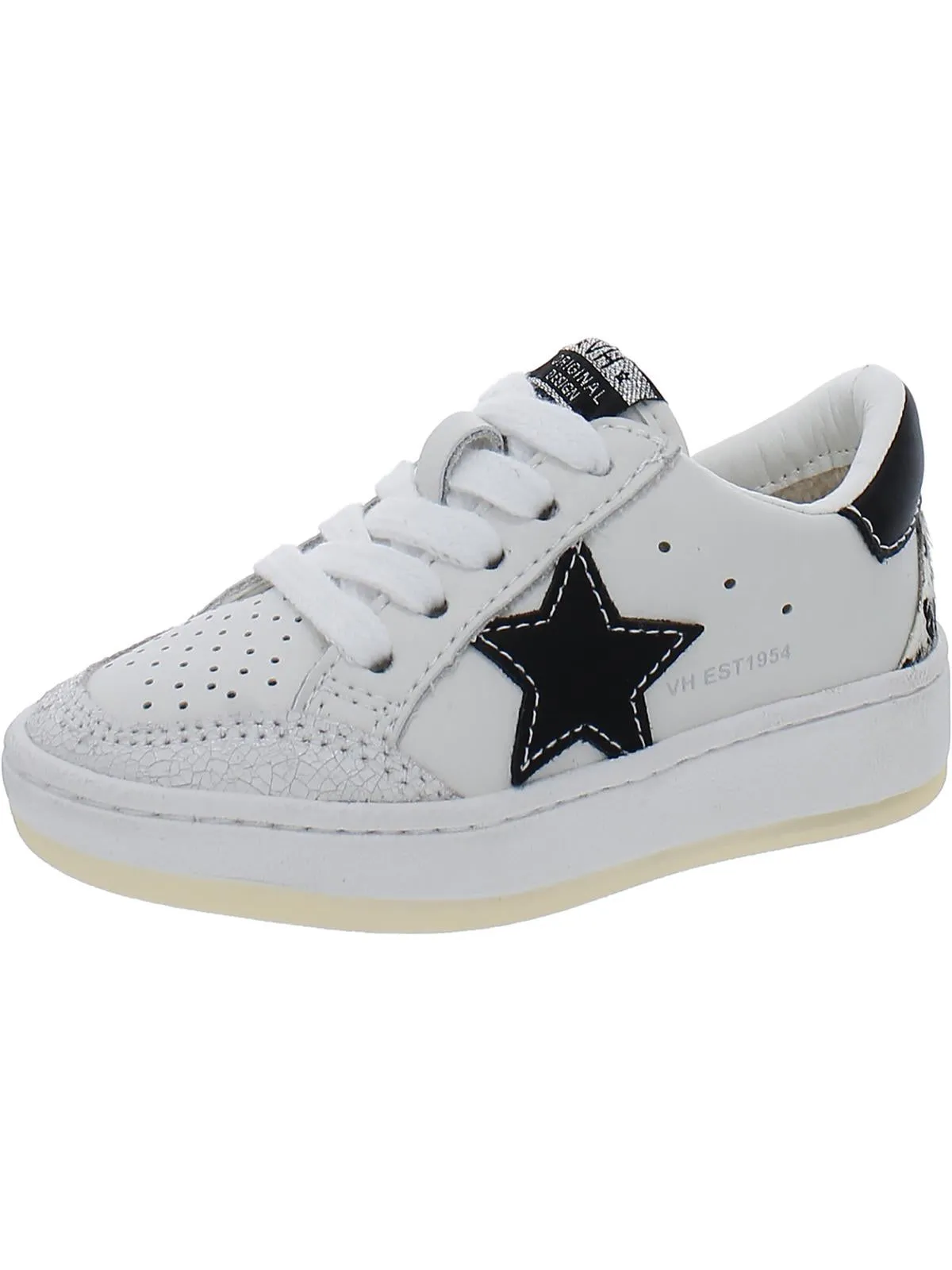 Gia Girls Toddler Calf Hair Casual and Fashion Sneakers