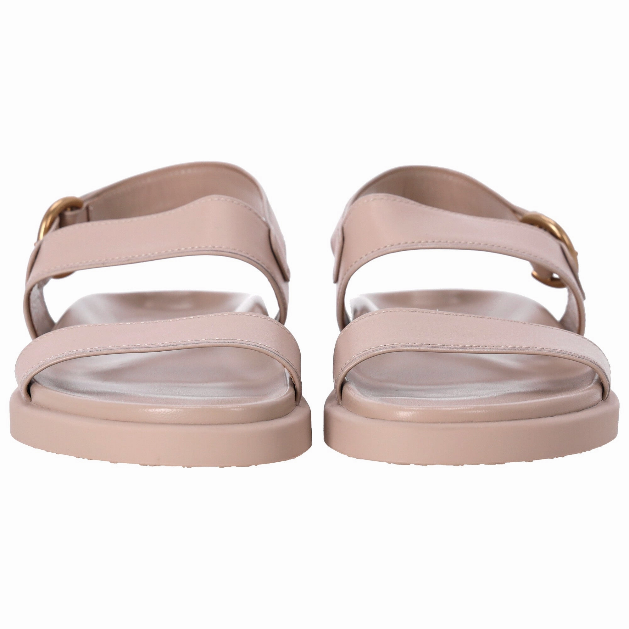 Gianvito Rossi Bilbao Sandals in Beige Leather